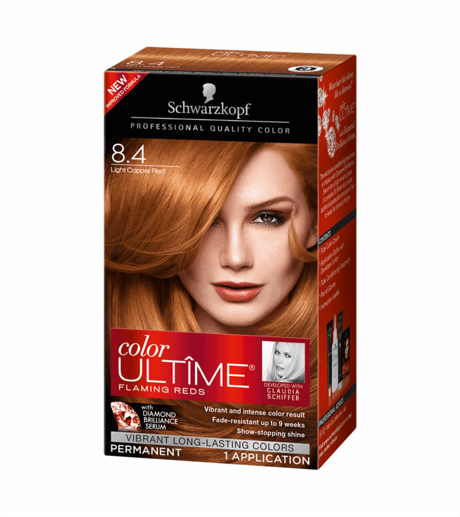 Schwarzkopf Copper Hair Color Chart