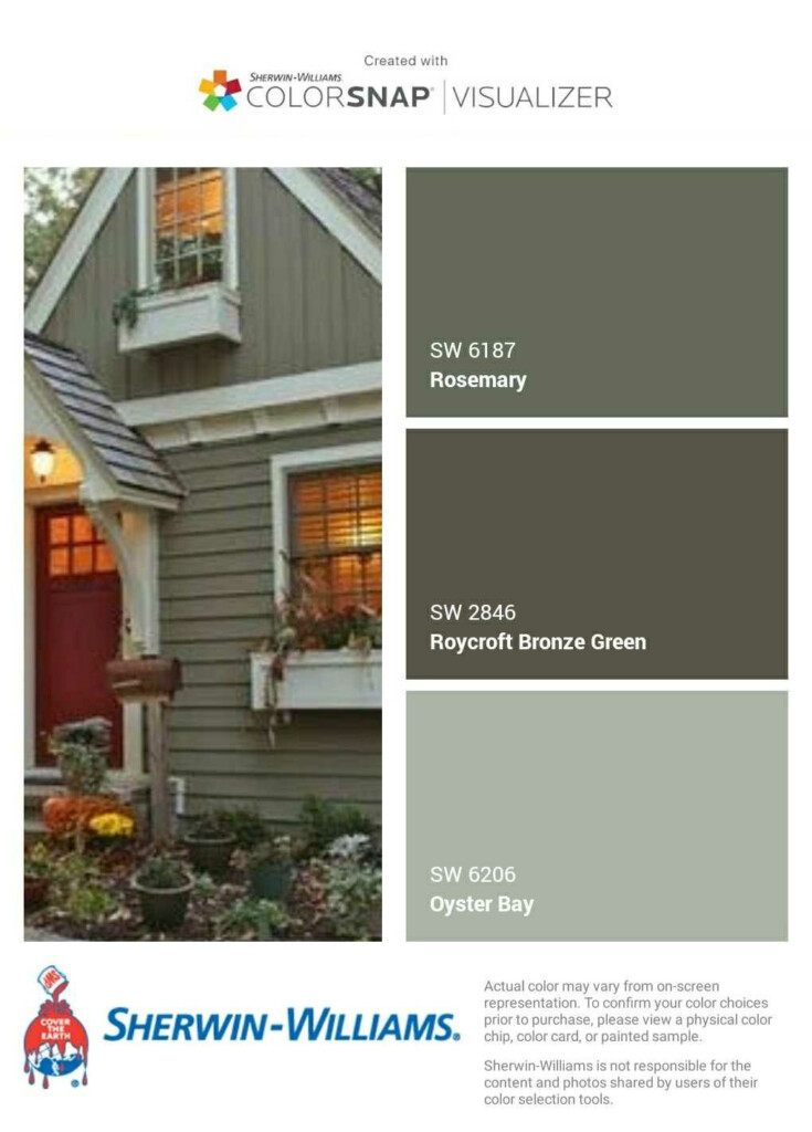 Sherwin Williams Exterior Color Chart Image To U