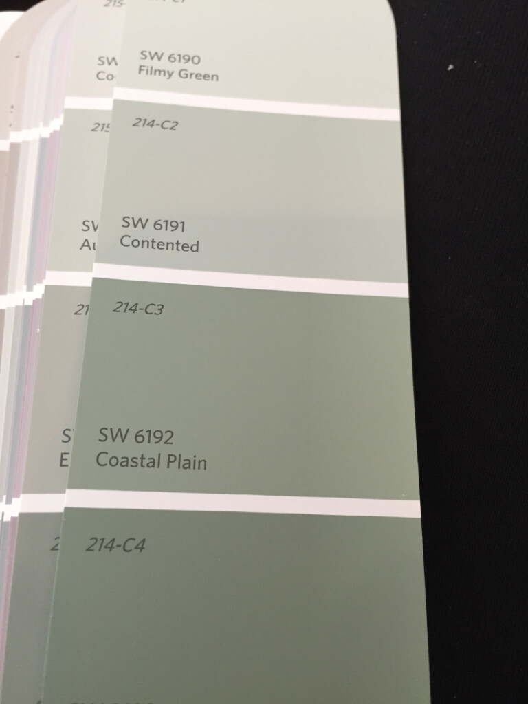 Sherwin Williams Green Color Chart Lights Crystal
