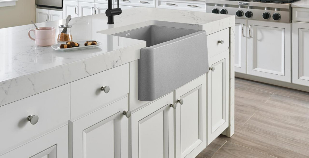 Shop BLANCO IKON Apron Front Kitchen Sinks BLANCO