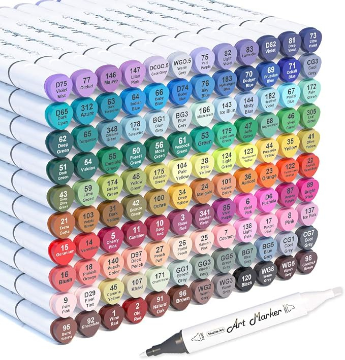 Shuttle Art Markers Color Chart Ubicaciondepersonas cdmx gob mx