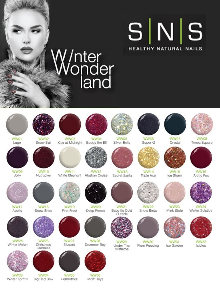 Sns Nail System Color Chart A Visual Reference Of Charts Chart Master