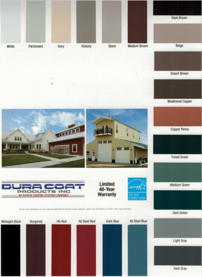 Solar Seal Color Chart