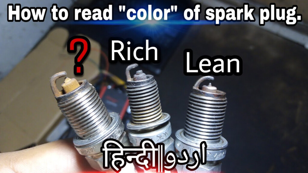 Spark Plug Coloration Chart