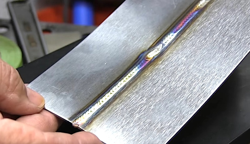 Stainless Steel Weld Color Chart