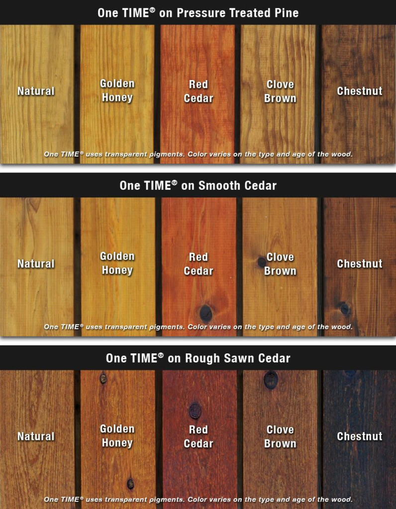 Thompson Deck Stain Color Chart Decks Ideas