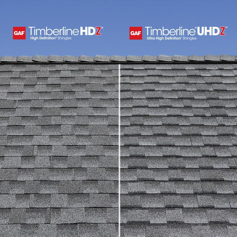 Timberline UHDZ Shingles Ultra HDZ GAF Roofing Roof Shingle 