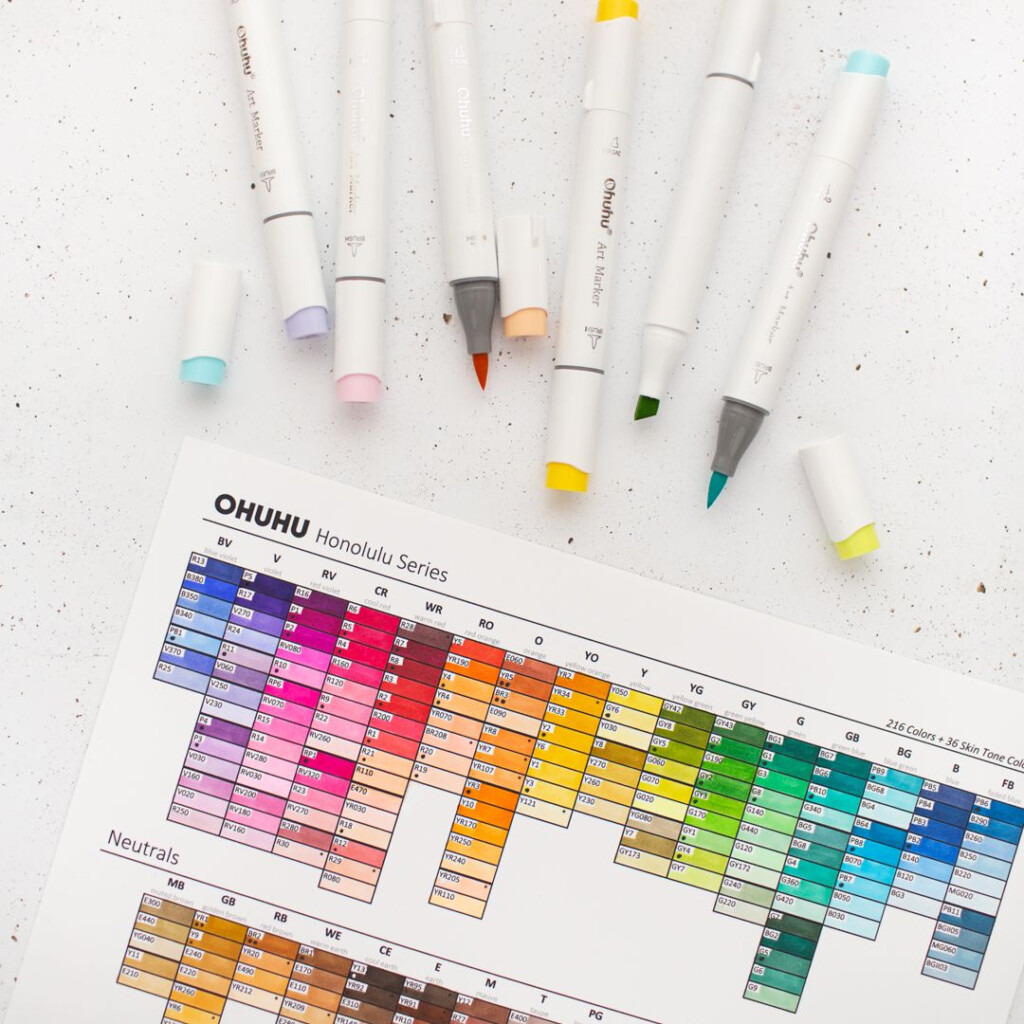 Tombow Marker Color Chart New And Improved Artofit
