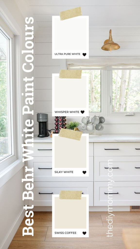 Top Behr White Paint Colors For Your Home