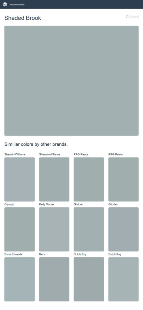 Understanding The Glidden Paint Color Chart Paint Colors