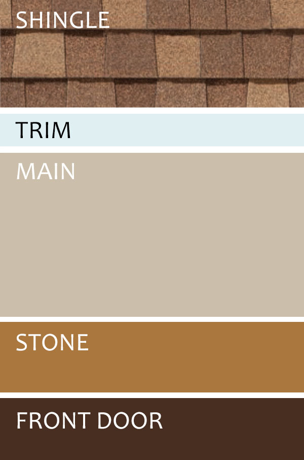 Vinyl House Siding Color Chart