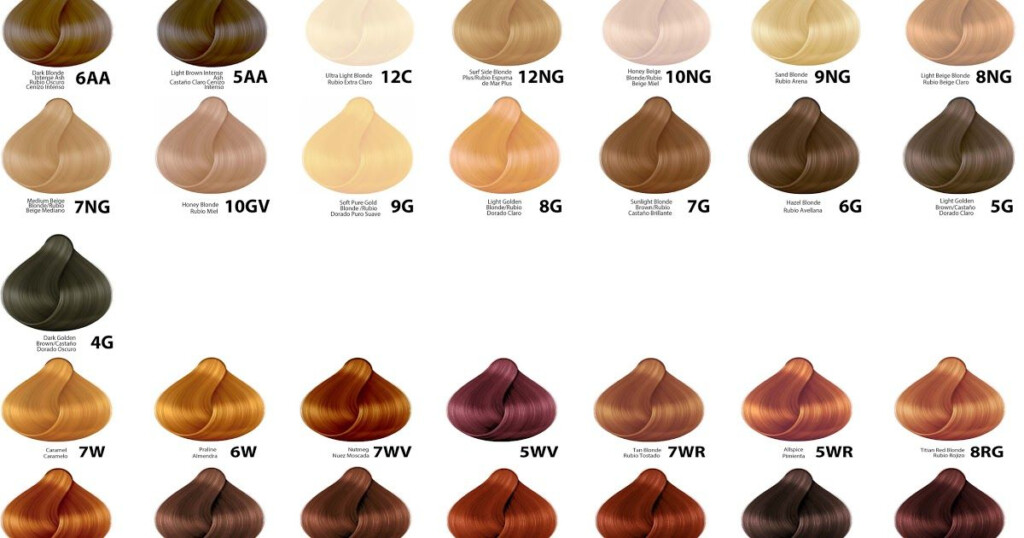 Wella Color Chart Blonde