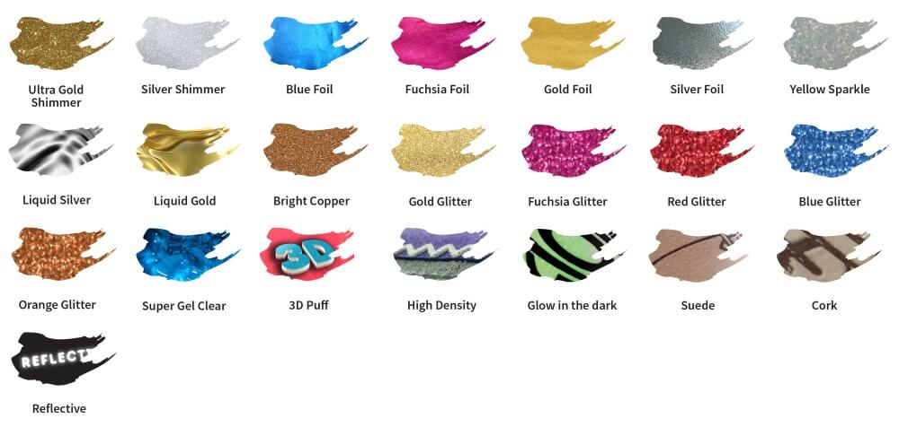 Wilflex Ink Color Chart