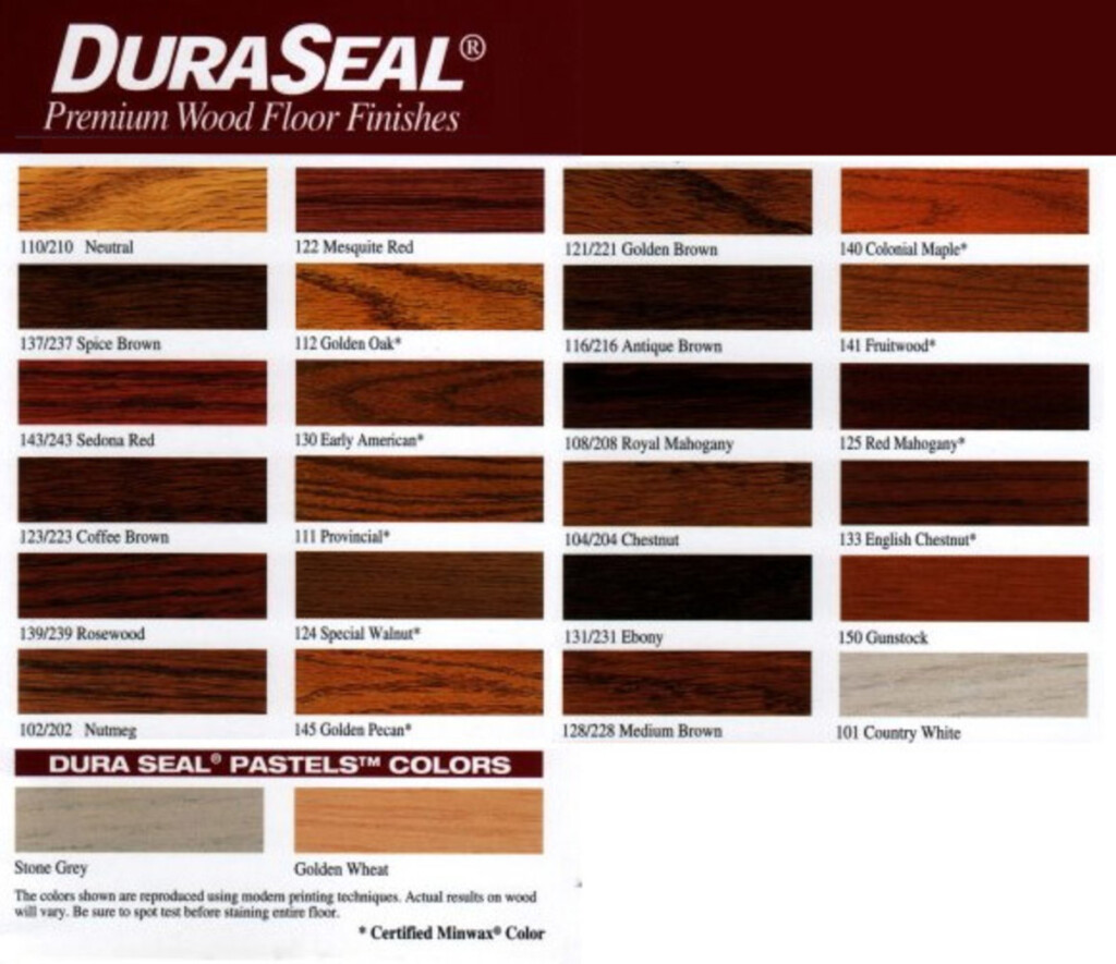 Wood Floor Stains Color Chart How To Stain A Hardwood Floor In 5 Steps